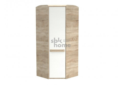 ШКАФ ДЛЯ ОДЕЖДЫ УГОЛОВОЙ, ЧЕМПИОН (870*870*2050) БАРДОЛИНО/ВУДЛАЙН