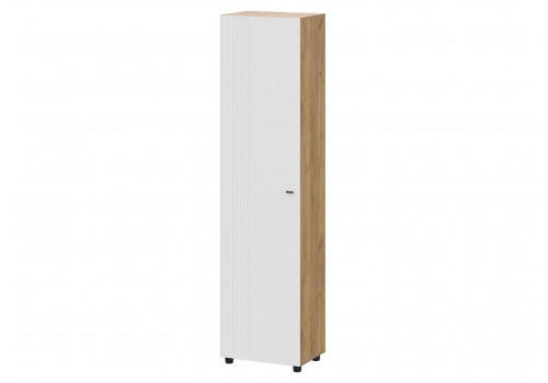 Шкаф-пенал «Милан» одностворчатый Белый