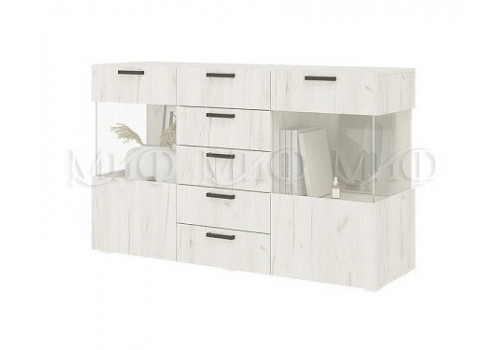 АЛТЕЯ КОМОД (ДУБ КРАФТ БЕЛЫЙ)