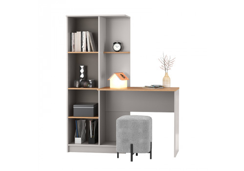 Стол письменный 89.15-01 Прайм (с полками правый)